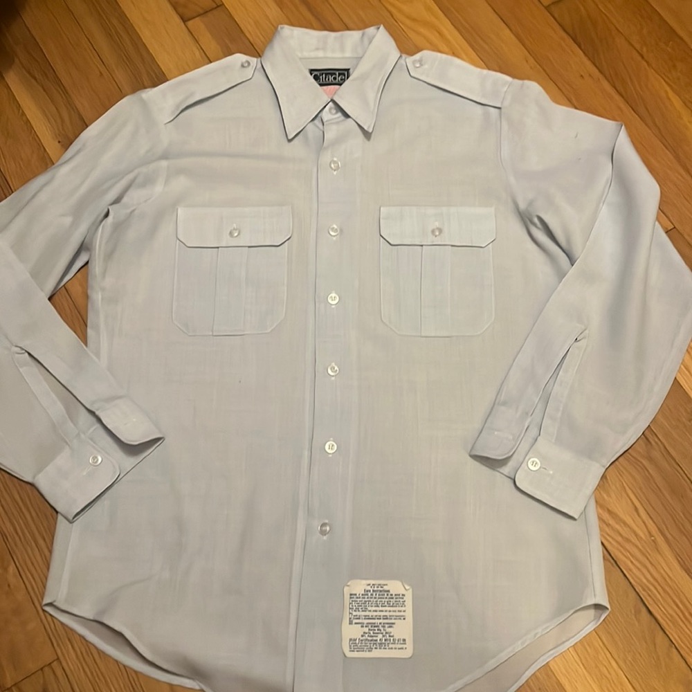 Citadel Mens 15 x 34 Button Down Shirt